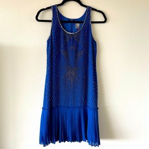 Vince Camuto Royal Blue 1920s Dress (Size 2)